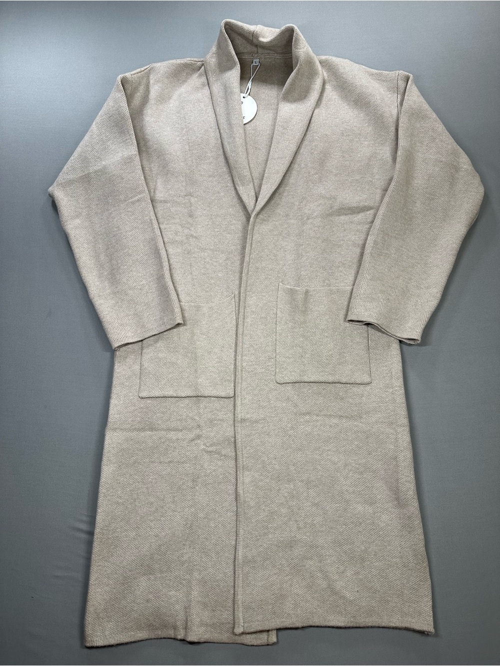 NWT Anrabess Open-Front Long Line Cardigan Sweater - Womens Large
